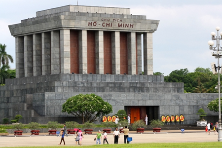 Image result for Ho Chi Minh Mausoleum Complex.
